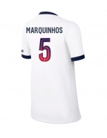 Paris Saint-Germain Marquinhos #5 Venkovní Dres pro Dámské 2026-27 Krátký Rukáv